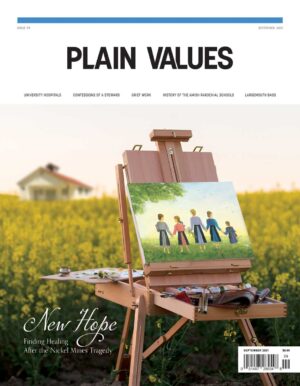 Front cover of September Plain Values.