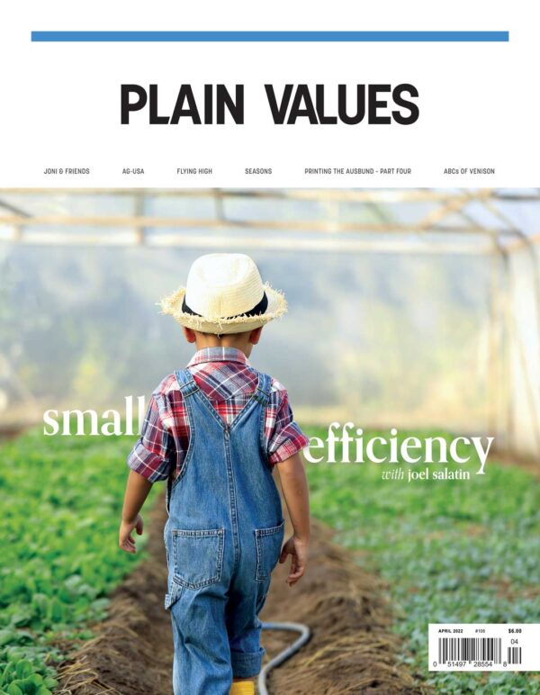 Plain Values - April 2022 - Joni and Friends
