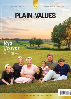October 2022 Plain Values cover