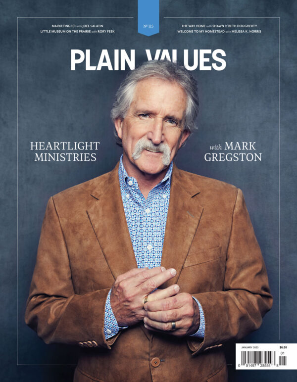 Plain Values January 2023 Cover