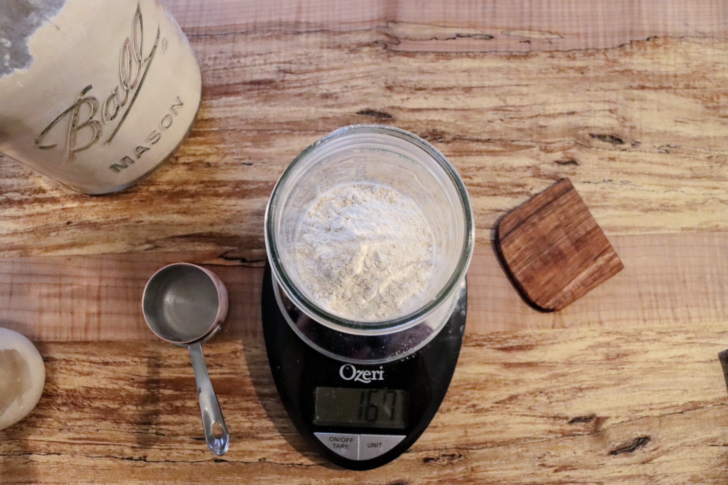 Sourdough starter ingredients