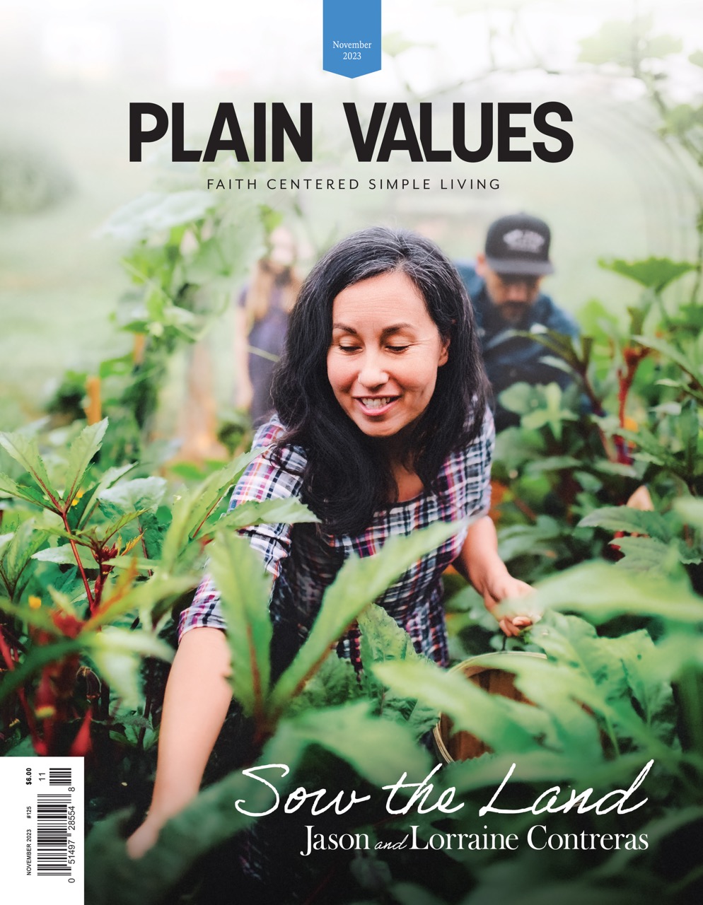 November 2023 Plain Values Cover