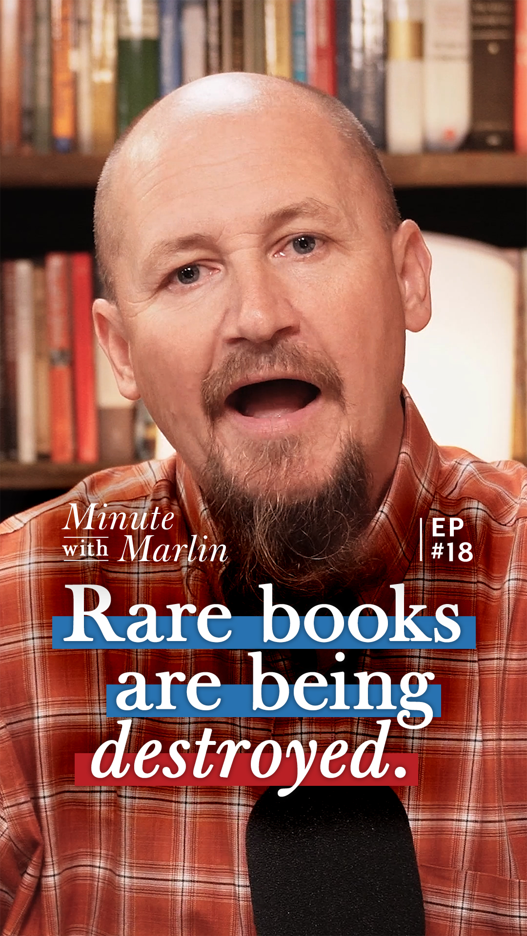 Minute with Marlin EP #18 – On Books and the Library of Congress