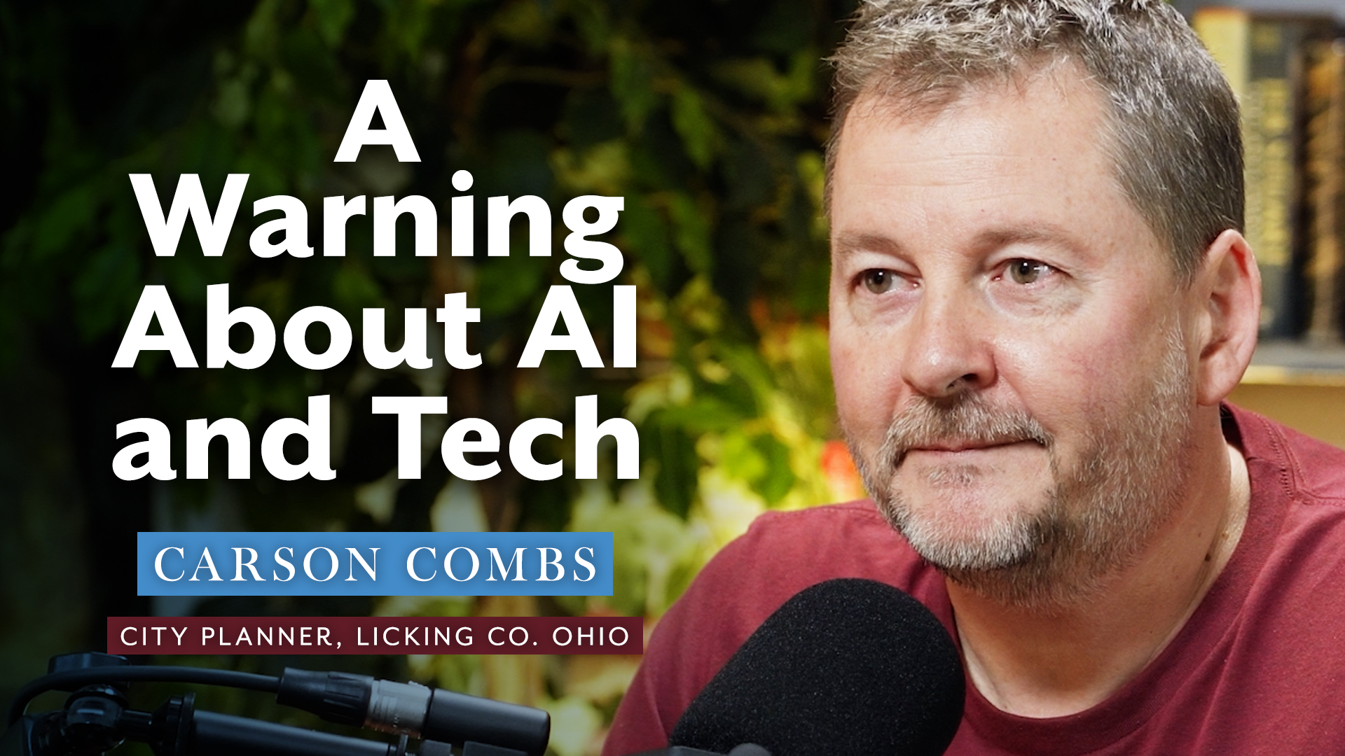 Tech, AI, and “The Lie” | Carson Combs on the Plain Values Podcast